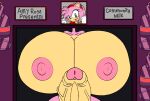 amy_rose futanari huge_penis hyper_breasts hypfutalover milking_machine penis_milking_machine sega tagme