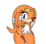 1girl anthro ass echidna furry gloves headband pussy sega simple_background skirt smile sonic spread_ass spread_pussy tikal_the_echidna tongue transparent_background video_games wink zeta_r-02 zetar02_(artist)