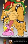 blonde_hair bowser breasts bukkake comic cum cumshot goomba group_sex mario mushroom_people nintendo nipples nude princess_daisy princess_peach pussy sex sparrow sparrow_(artist) sucking super_mario_bros. tattoo toad_(mario) toad_(mario_species)