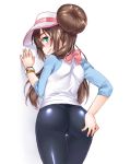 ass hand_on_ass huge_ass looking_back mei_(pokemon) pokemon pokemon_(game) pokemon_bw2 rei_(pokemon) rosa