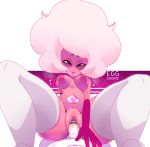  1boy 1girl anonymous cartoon_network egg_shoppe eggshoppe female_focus girl_on_top male/female pink_diamond pink_diamond_(steven_universe) pov steven_universe stockings vaginal 