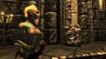 abs female_muscle futanari horsecock huge_penis intersex penis skyrim