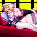  diamond_in_unbreakable jojo&#039;s_bizarre_adventure killer_queen_(jojo) kira_yoshikage stand_(jojo) standcest yaoi 