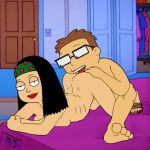 1_female 1_male 1boy 1girl 2_humans 4_toes american_dad anilingus animated ass asslicking bed bedroom black_hair breasts brother brother_and_sister brown_hair duo female female_human gif hair hayley_smith human human/human human_only incest indoors long_hair loop lying male male/female male_human nude short_hair sister sitting steve_smith top-down_bottom-up