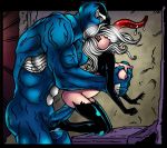 big_breasts big_penis black_cat black_cat_(marvel) domino_mask felicia_hardy from_behind grabbing_breasts grey_hunter marvel marvel_comics rape spider-man_(series) venom