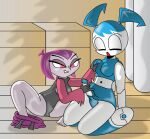  android breast_fondling breast_grab breast_squeeze futanari handjob intersex jenny_wakeman machine misty_(mlaatr) my_life_as_a_teenage_robot penis_under_skirt robot smooth_skin uncensored x^j^kny xj-9 