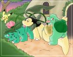 bayleef bulbasaur celestial ivysaur nicobay pikachu pokemon