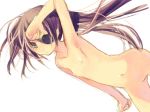  00s 1girl armpits eyepatch flat_chest gintama highres nude oka_asaha sketch solo yagyu_kyubei yagyuu_kyuubei 