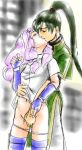 2girls art artist_request chinese_clothes closed_eyes dress fingering fire_emblem fire_emblem:_rekka_no_ken fire_emblem_7 fire_emblem_blazing_sword florina florina_(fire_emblem) friends green_hair hair kissing lavender_hair long_hair love lyn lyndis lyndis_(fire_emblem) multiple_girls mutual_yuri nintendo no_armor panties panty_pull pegasus_knight ponytail sexual_harassment yuri