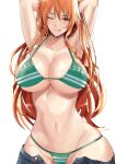  1girl 1girl 1girl big_breasts breasts female_focus female_only kawa_batayoshi long_hair mature mature_female nami one_piece orange_hair solo_female solo_focus tagme 