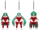 ale-mangekyo ale-mangekyo_(artist) alternate_hairstyle big_breasts breasts cleavage commission female fire_emblem:_three_houses green_eyes green_hair milf solo sothis_(fire_emblem)