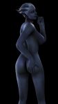 1girl 1girl 1girl 3d ass female_only liara_t'soni lordaardvark mass_effect tagme