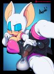 1futa condom condom_sex condom_suit cum_in_condom cum_in_condom_suit cum_in_panties dickgirl full-package_futanari futa_only futanari pussy rouge_the_bat sega sonic_the_hedgehog_(series)