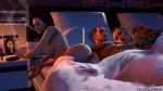 3d commander_shepard huggybear jack_(mass_effect) maleshep mass_effect mass_effect_3 miranda_lawson subject_zero