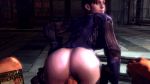 1girl 3d gif jill_valentine male pockyinsfm resident_evil source_filmmaker uncensored