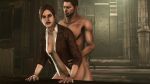 1girl 3d chris_redfield claire_redfield gif hetero human male resident_evil source_filmmaker