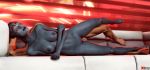  1girl 3d asari garry&#039;s_mod male mass_effect ozzysfm samara 