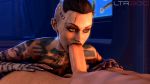 1boy 1girl 3d deepthroat fellatio gif jack_(mass_effect) loop ltr300 male male/female mass_effect oral source_filmmaker