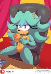 1girl anthro archie_comics big_breasts bigdon1992 blush breasts breezie_the_hedgehog breezie_the_hedgehog_(archie) chair digital_media_(artwork) eulipotyphlan female female_focus female_only files furniture hedgehog looking_at_viewer mammal nipples nude nyuroraxbigdon patreon pussy sega smile solo sonic_(series) sonic_the_hedgehog_(archie) sonic_the_hedgehog_(comics) sonic_the_hedgehog_(series)