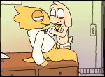  1boy 1girl 2026 2d_animation 4_fingers adult_on_young age_difference alphys animated anthro anthro_on_anthro anthro_penetrated anthro_penetrating anthro_penetrating_anthro arm_grab asriel_dreemurr ass balls becoming_erect bedroom_eyes belly black_eyes blush bodily_fluids bottomless bottomless_anthro bottomless_female bovid buckteeth cabinet caprine clenching_balls close-up closed_eyes clothed clothing coat colored conditional_dnp cub cum cum_in_vagina cum_inside curvy_figure cute_fangs digital_media_(artwork) dresser duo ejaculation erection eyewear fangs female female_penetrated fingers flat_colors floppy_ears foreskin frame_by_frame freckled_butt freckles from_front_position frown fur furniture genital_fluids genitals gif glans glasses goat half-closed_eyes hand_on_arm hand_on_chest hand_on_head handjob head_tuft inside kissing lab_coat lizard looking_pleasured male male/female male_penetrating male_penetrating_female mammal multicolored_penis narrowed_eyes navel nude nude_male obscured_penetration older_anthro older_female older_penetrated on_furniture open_mouth open_smile orgasm partially_clothed partially_retracted_foreskin penetration penile penile_penetration penis pink_glans platform_sex pseudo_hair red_glans reptile retracting_foreskin scales scalie seductive sex sex_education short_tail sitting slightly_chubby slightly_chubby_anthro slightly_chubby_male slipping_out small_tail smile snout standing steam tail tan_balls tan_body tan_fur tan_penis tan_tail teeth throbbing throbbing_penis thrusting tongue topwear tuft two_tone_penis undertale undertale_(series) underwear underwear_down undressing_another unretracted_foreskin vaginal_penetration vulva watermelon_(artist) white_clothing white_sclera white_topwear yellow_body yellow_pseudo_hair yellow_scales yellow_tail yellow_vulva young young_anthro young_male young_penetrating younger_anthro younger_male 