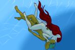 1boy 1girl anthro aquaphilia ass balls cub explicit female fetish friendship_is_magic g4 genitals hasbro kissing male my_little_pony nude nudity ragingsemi shipping snails_(mlp) straight swimming_pool twist_(mlp) underwater