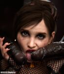 1girl 1girls 2boys 3d 3d_(artwork) 3d_model big_penis dark-skinned_male dark_skin ellie_(the_last_of_us) ellie_williams generic_dark-skinned-muscular_male interracial light-skinned_female light_skin look looking_at_viewer male oral oral_sex penis penis_in_mouth penis_on_face penis_out sadocrimson3d surrounded surrounded_by_men surrounded_by_penis surrounded_by_penises the_last_of_us video_game_character video_games