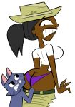 1girl big_ass butt cat codykins123 dat_ass embarrassing funny hat jasmine total_drama_island