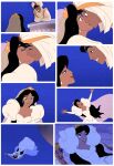 aladdin_(series) disney disney_princess princess_jasmine wedding_dress