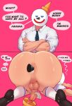 2boys after_sex ass ass_focus back_view balls big_ass big_ass big_sub boner cheating_husband cum cum_in_ass cum_inside dialogue english english_text erection faceless_character faceless_male forced from_behind handjob high_res huge_ass instant_loss_2koma jack_box jack_in_the_box jerking jerkingoff male male/male male_only mask muscular muscular_male paldraws pants_down partially_clothed penis presenting presenting_ass rape sex straight_to_gay text thick_thighs yaoi