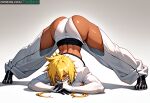 1girl 1girl 1girl 1girls ai_assisted ai_generated arrancar ass ass_focus ass_up ass_up_face_down big_ass big_breasts big_breasts bleach blonde blonde_hair bottom_up breast_press breasts chromatic_abberation curvaceous curvaceous_body curvaceous_female curvaceous_figure curves curvy curvy_body curvy_female curvy_figure curvy_hips dark-skinned_female dark_skin eyebrows eyelashes eyeliner femal green_eyes halibel high_res high_res high_resolution highs hires huge_ass huge_breasts jack-o_pose large_ass legs_apart mask patreon patreon_username sexually_suggestive short_hair stable_diffusion tagme thaisalon thick thick_thighs thighs tier_harribel top_down voluptuous voluptuous_body voluptuous_female watermark yellow_hair