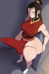 1futa ai_generated ass avatar:_the_last_airbender azula big_ass breasts erection erection_under_clothes fundoshi fundoshi_futanari fundoshilover101 futanari huge_ass nickelodeon tabi_socks
