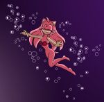 1girl after_transformation amy_rose anita-ermine asphyxiation barefoot bottomless bra bubbles cave cosplay crossover crossover_cosplay disney drowning feet female freediving hedgehog parody peril princess_ariel princess_ariel_(cosplay) sega shell shell_bra solo sonic_(series) sonic_the_hedgehog_(series) the_little_mermaid underwater underwater_peril water