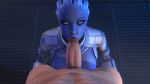 1girl 3d asari fellatio gif liara_t'soni ltr300 male mass_effect oral source_filmmaker