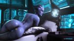 1girl 3d asari liara_t'soni mass_effect serfatboy source_filmmaker