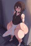 1futa ai_generated ass big_ass breasts erection erection_under_clothes fundoshi fundoshi_futanari fundoshilover101 futanari huge_ass kono_subarashii_sekai_ni_shukufuku_wo! megumin tabi_socks
