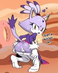 blaze the cat from sega by sirsmol