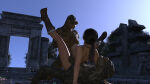 3d anal_penetration fantasy fictional_character fira3dx lara_croft monster nsfw painful_anal parody rape sex sexy threesome tomb_raider vaginal_penetration
