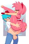 ai_generated amy_rose boyfriend_(friday_night_funkin) friday_night_funkin sonic_the_hedgehog_(series) tagme