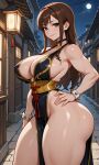 1girl ai_generated ass big_ass big_breasts breasts capcom chun-li houseofwaifu huge_ass street_fighter