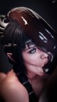 1boy 1girl 1girls 3d baldur's_gate_3 balls ballsack black_hair braid braided_ponytail dark-skinned_male dark_skin digital_art digital_artwork_(media) digital_media digital_media_(artwork) dungeons_and_dragons elf elf_female elf_girl eyeliner facial female_focus forgotten_realms goth goth_girl interracial light-skinned_female light_skin makeup male nude nude_female oral oral_sex partial_male penis penis_on_head pointy_ears ponytail shadowheart sucking_balls sucking_testicles syna syna3d tagme testicle