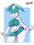  1girl chivox00 jenny_wakeman my_life_as_a_teenage_robot robot_girl tagme xj-9 