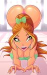 big_breasts breasts flora flora_(winx_club) large_ass nickelodeon winx_club zfive