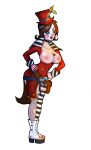 1girl borderlands breasts mad_moxxi nipples