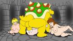 bowser cum_inflation mating_press pregnant princess_daisy princess_peach rosalina super_mario_bros.