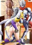 1girl breast digihentai digimon oral sakuyamon tagme