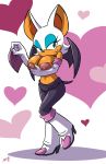 rouge the bat from sega by axel-rosered
