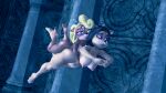 2girls 3d 3d_(artwork) absurd_res activision age_difference anthro asphyxiation bandicoot barefoot big_breasts breasts breath_play carrying coco_bandicoot crash_bandicoot_(series) curvy_figure danil4h digital_media_(artwork) drowning duo feet female female/female female_only high_res liz_bandicoot mammal marsupial naughty_dog nipples nude older_female peril piggyback puffed_cheeks skinny_dipping source_filmmaker source_request swimming temple thick_thighs underwater voluptuous water wide_hips younger_female