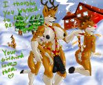 1futa 1girl 2015 anthro antlers ass bell big_breasts black_penis blush breasts brown_fur cervine christmas clothed clothing cuckold deer dickgirl dickgirl/female english_text erection fellatio fur furry futanari futanari_on_female futanari_with_female girly group hair hat headgear highres holidays hooves horn house human human_on_anthro imminent_sex intersex intersex/female interspecies larger_intersex male male/female mammal nipples nude open_mouth oral outside penis pipe pussy reindeer rudolph santa_claus sex size_difference skimpy slashysmiley sleigh smaller_female smaller_male smile smoke smoking snow testicles text tongue tongue_out