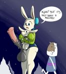  2010s 2015 animal_genitalia anthro being_watched big_balls big_cock big_penis big_testicles breasts brother brother_and_sister bunbun_npc_(undertale) carrying cinnamon_(undertale) clothed clothing cradling dialogue digital_media_(artwork) english_text equine_penis erection frisk_(cosplay) furry hammy horse_penis horsecock huge_balls huge_cock huge_penis huge_testicles lagomorph male mammal medial_ring nipple_bulge older_sister penis penis_bigger_than_body rabbit sibling sister small_but_hung testicles text undertale undertale_(series) vein video_games younger_brother 