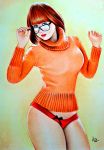  glasses legs panties scooby-doo velma_dinkley 